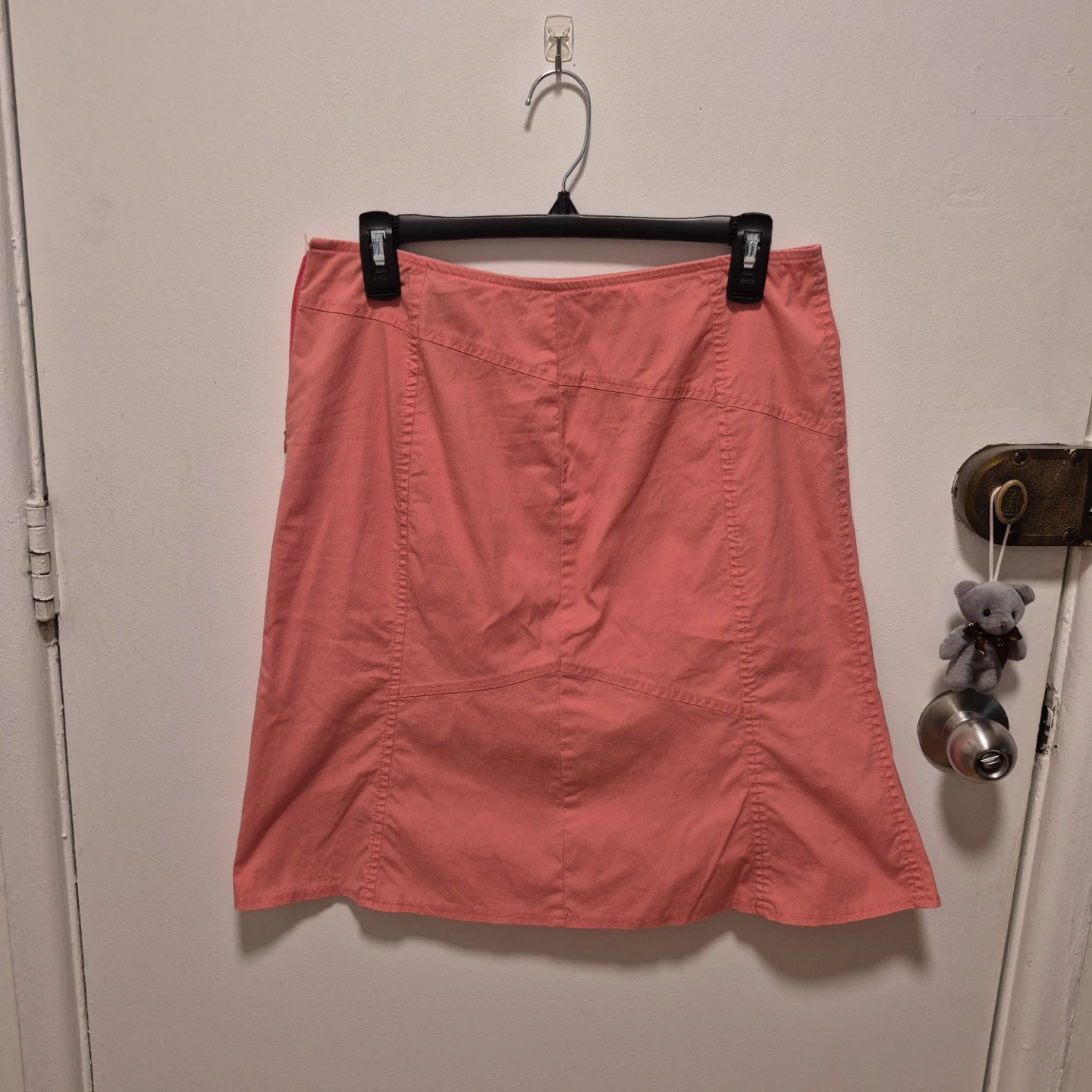 New York & Company Women's Stretch Skirt Size 6 Coral