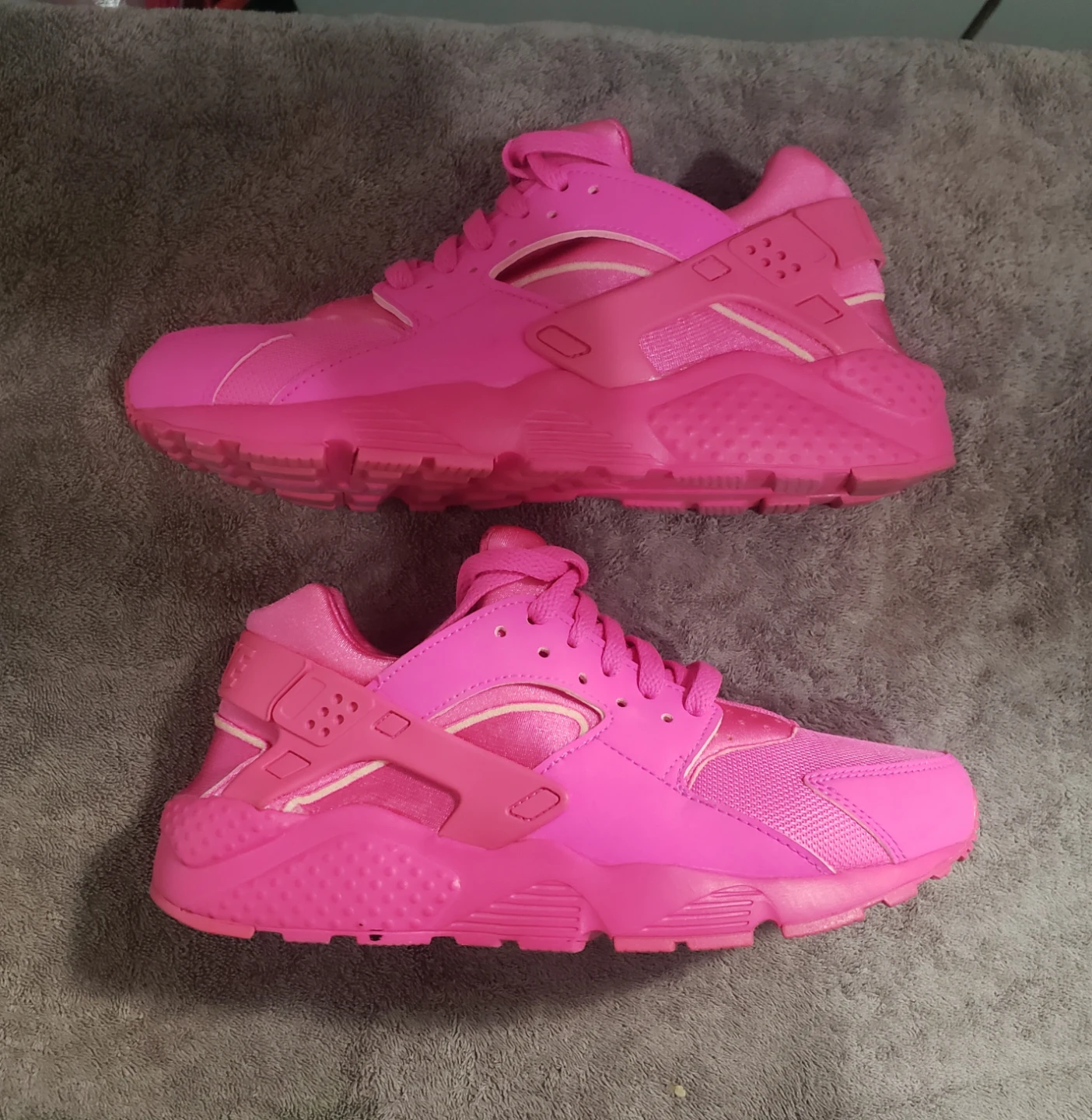 Pink Nike Air Huarache Shoes
