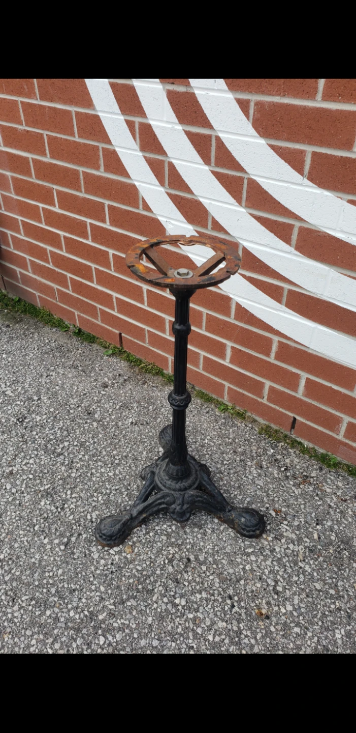 Vintage Cast Iron Table Base