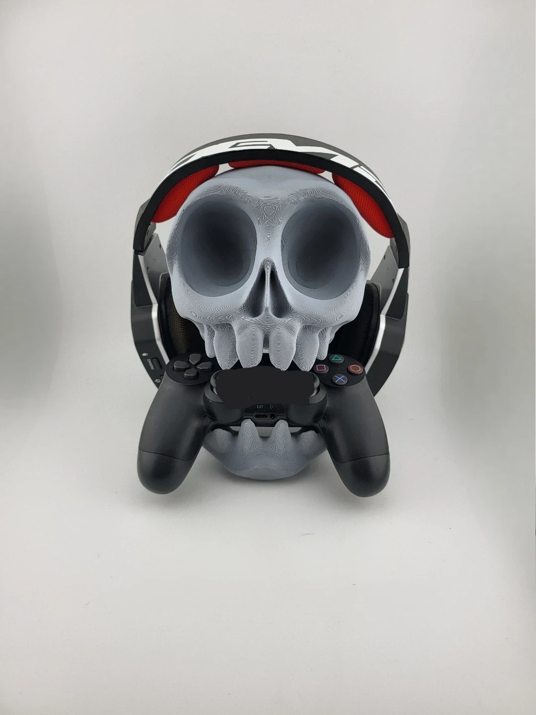 Skull Headphone and Controller Stand