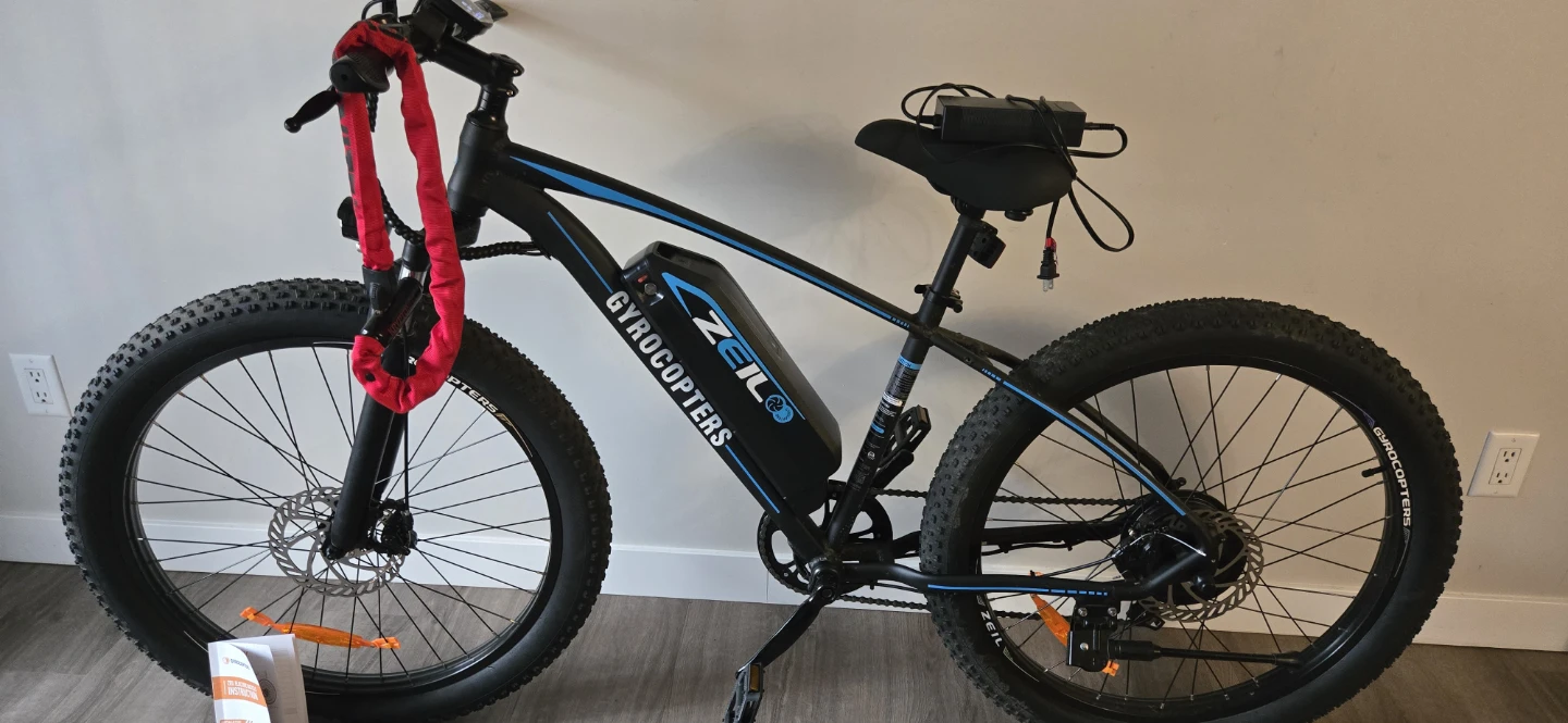 GYROCOPTERS ZEIL Fat Tire Electric Bike