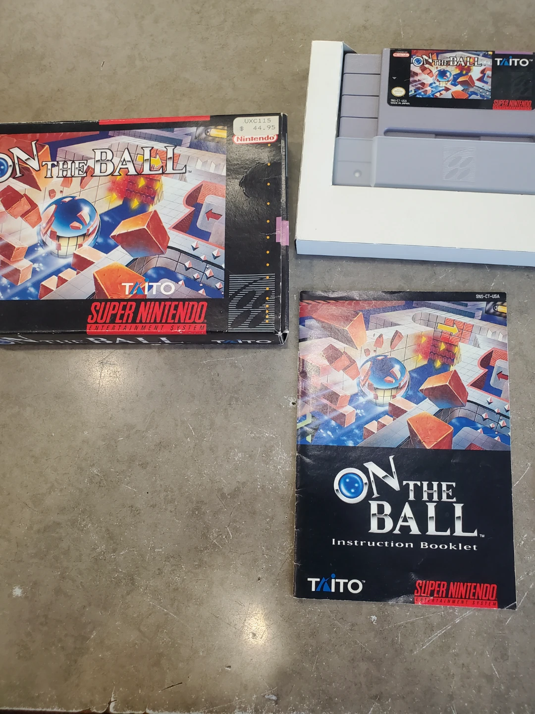 On The Ball Super Nintendo Game - photo 3