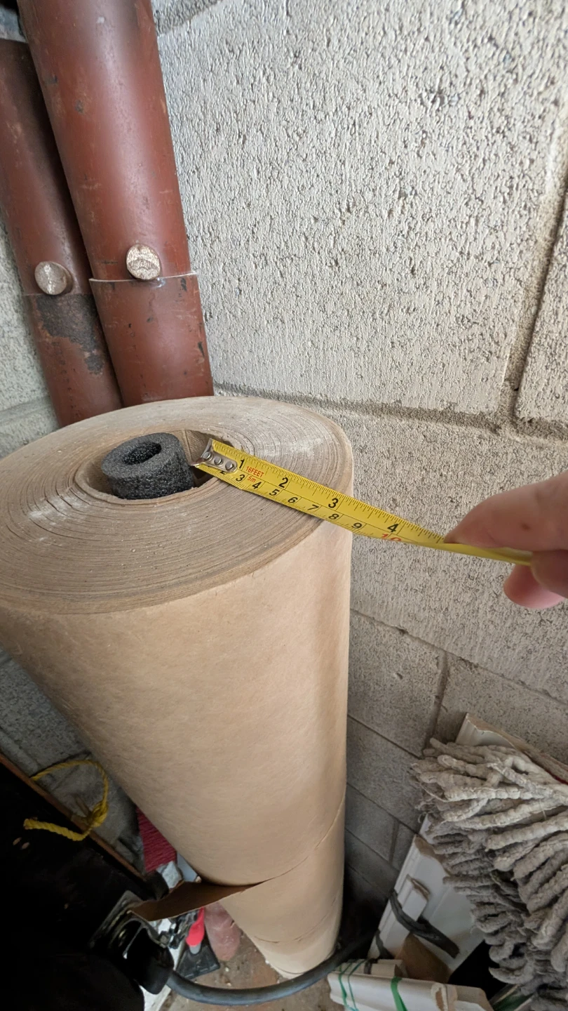 Large Roll of Kraft Paper for Fashion Pattern used - photo 3