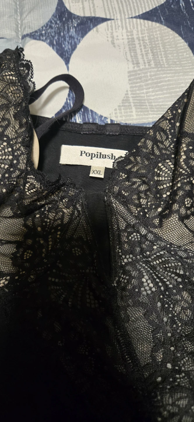 Popilush Black Lace Bodysuit XXL - photo 2