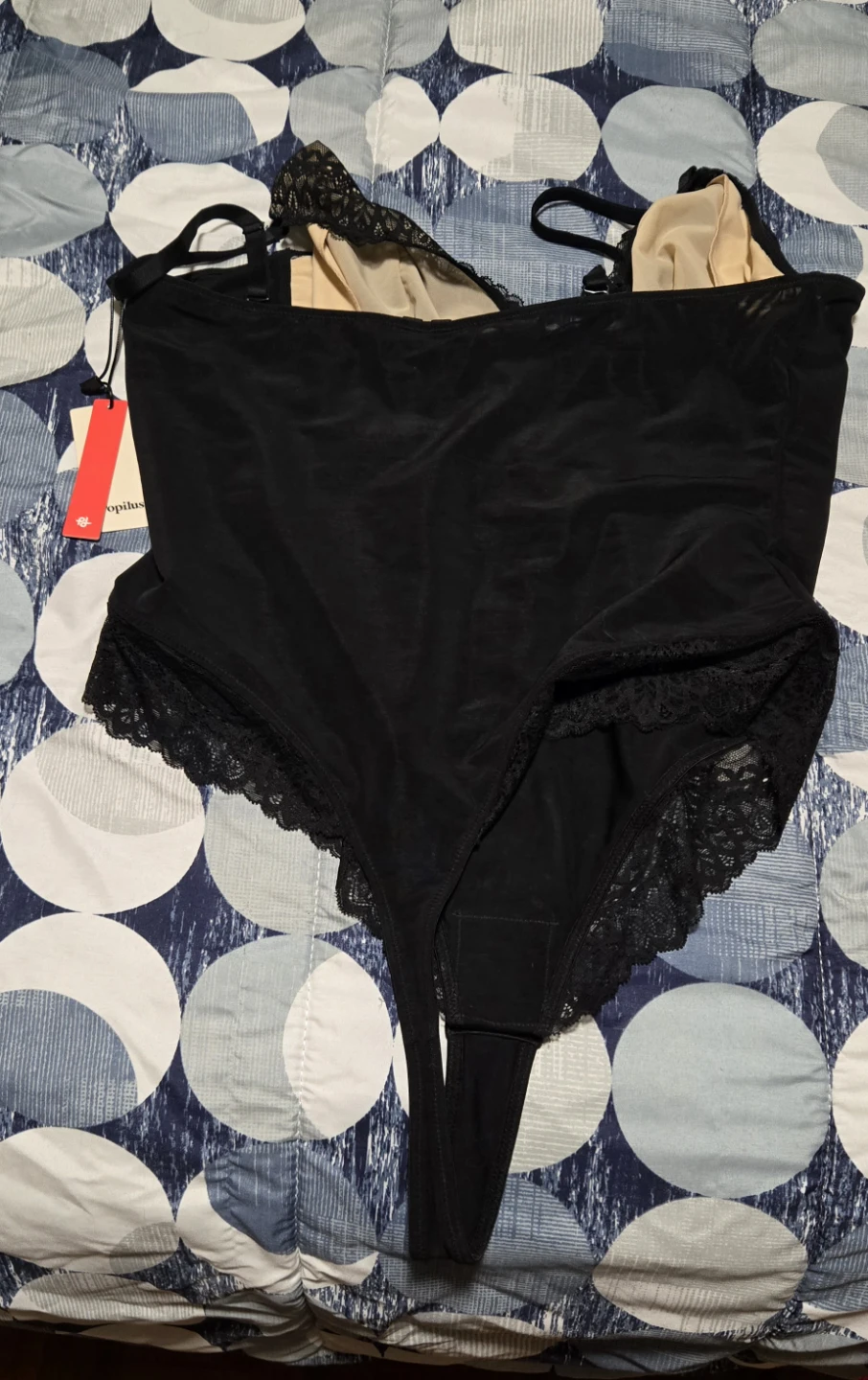 Popilush Black Lace Bodysuit XXL - photo 4