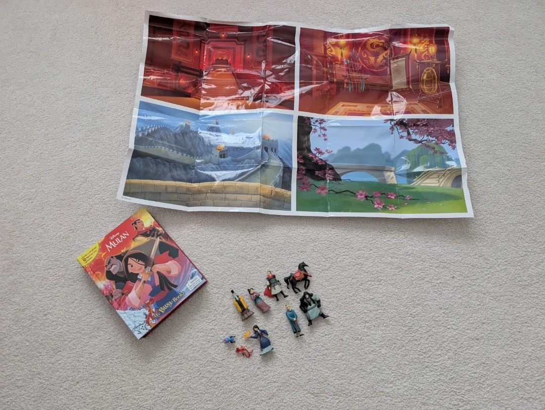 Disney Mulan My Busy Books Storybook - photo 2