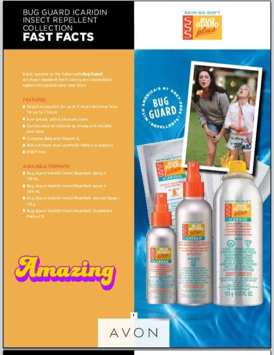 Avon Skin So Soft Bug Guard Plus Icaridin Insect Repellent Spray - photo 3