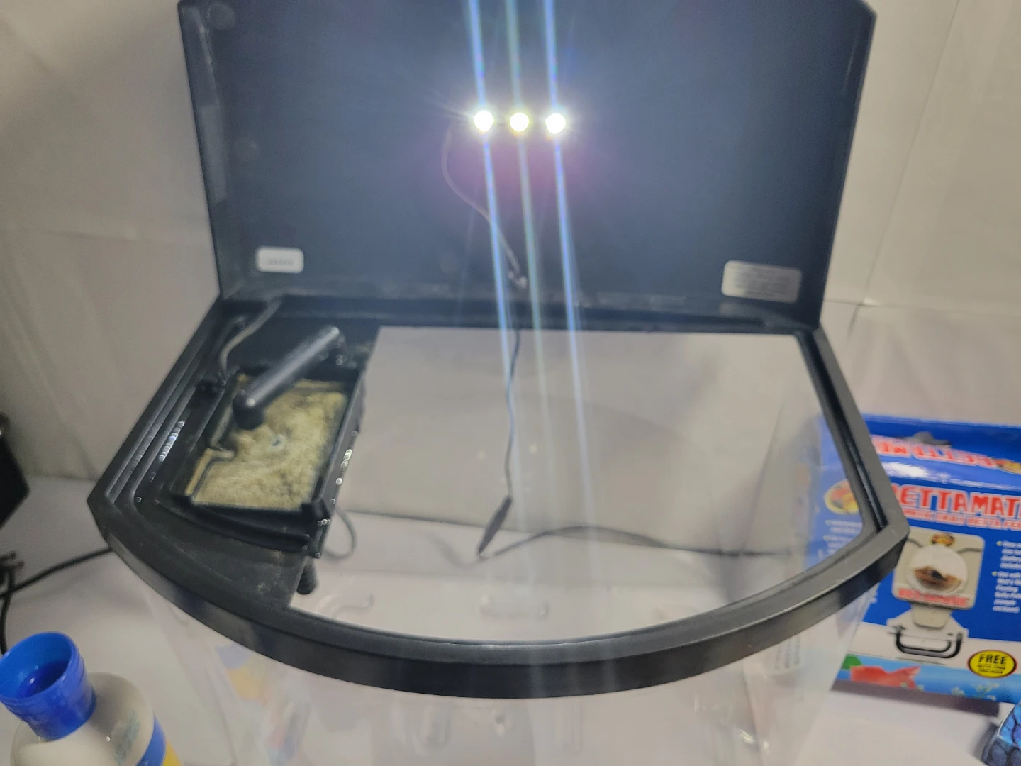 Betta Plastic Fish Tank Starter Kit with Accessories - photo 5