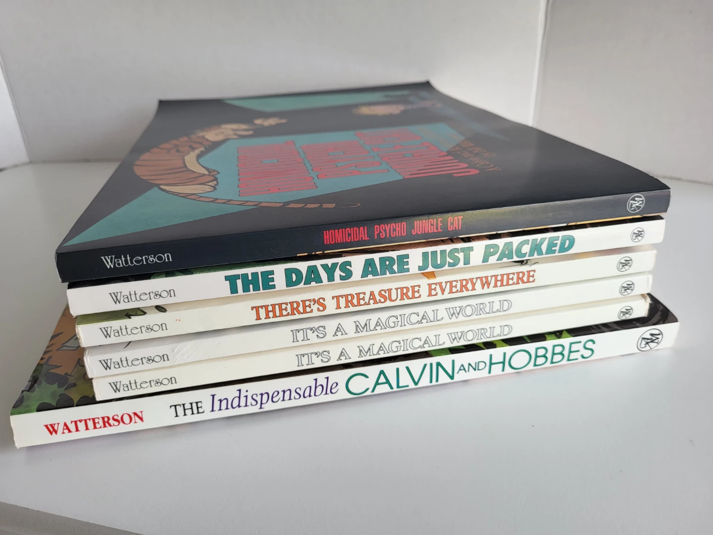 Calvin and Hobbes Collection Books by Bill Watterson