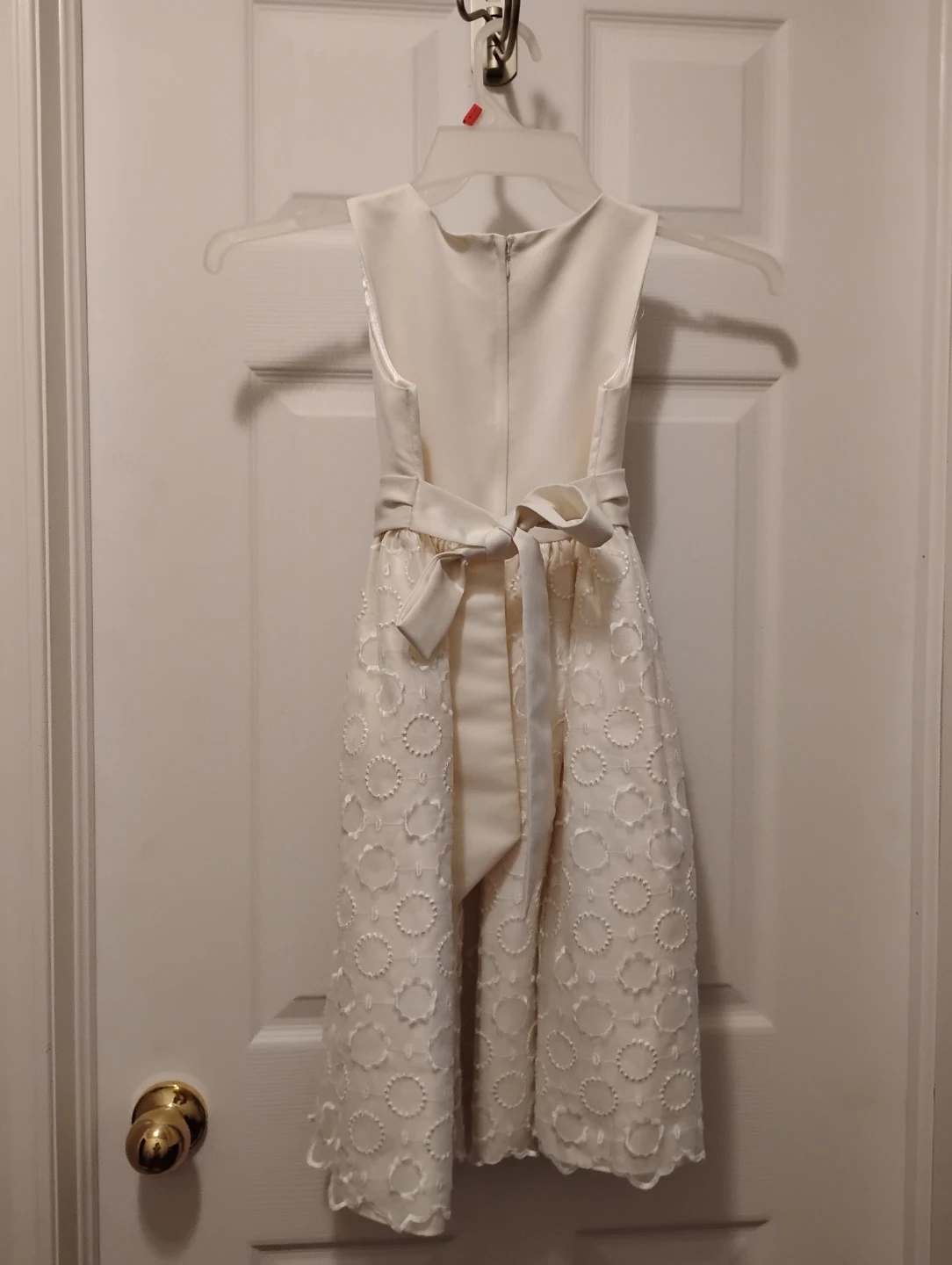 Girls Ivory Lace Special Occasion Dress - photo 2