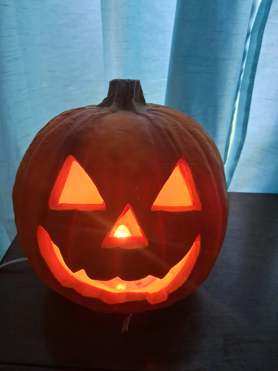 Vintage 1993 Halloween Light-Up Jack-o'-lantern Decoration - photo 5