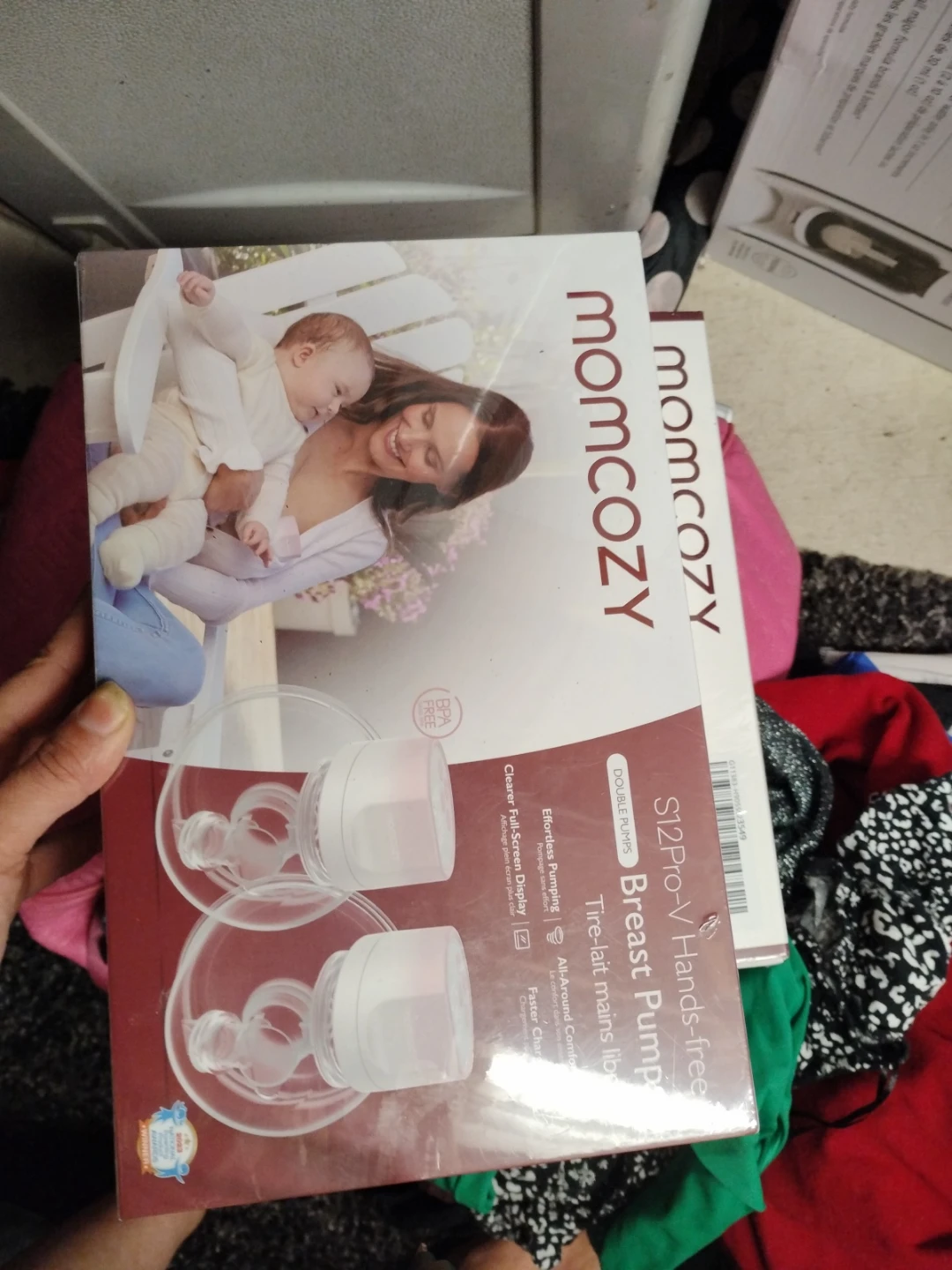 Momcozy S12Pro-V Hands-free Double Breast Pump