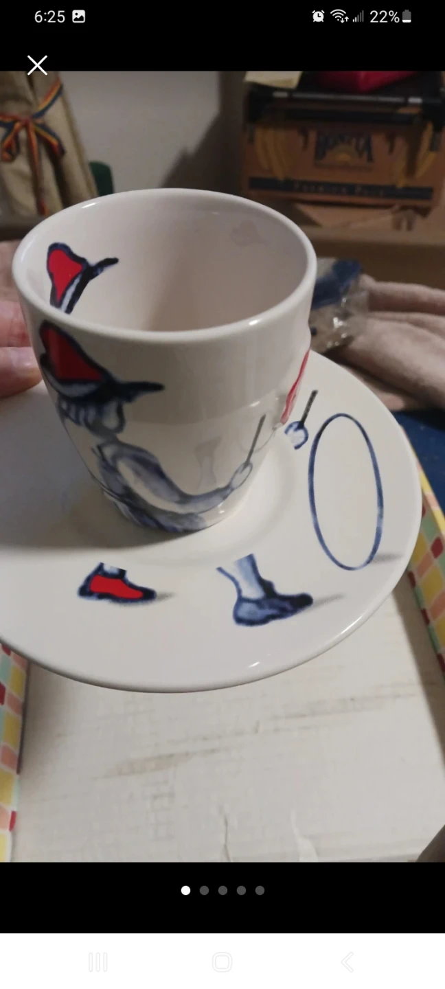 Royal Daja De Porceleyne Fles Coffee Cup and Saucer Set