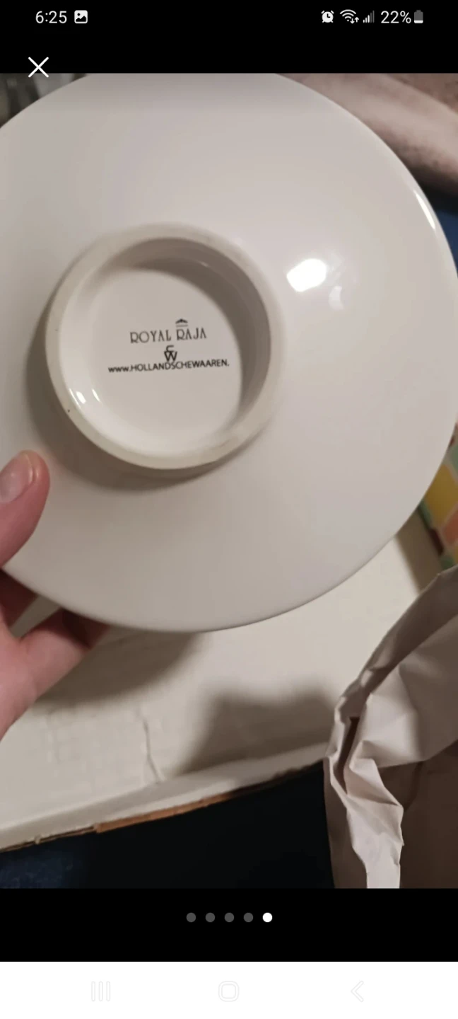 Royal Daja De Porceleyne Fles Coffee Cup and Saucer Set - photo 5