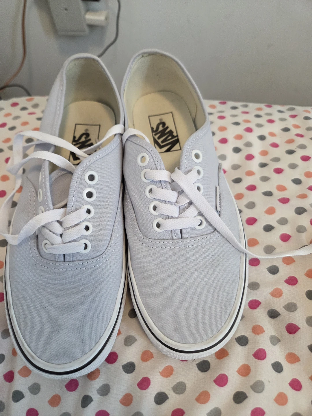 Vans Authentic Sneakers - Light Blue - Size 8