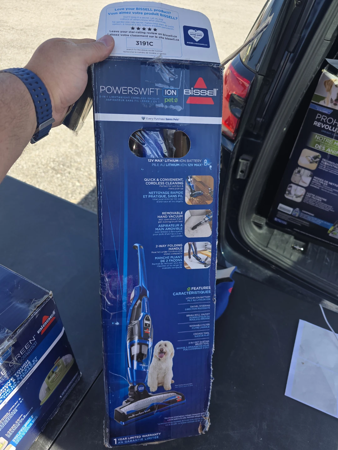 Bissell Powerswift Ion Pet 2-in-1 Cordless Vacuum