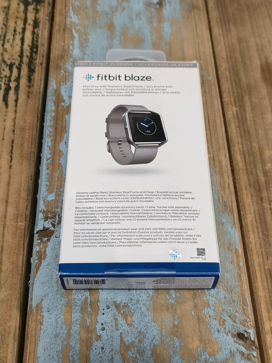 Fitbit Blaze Leather Accessory Band & Frame - photo 2