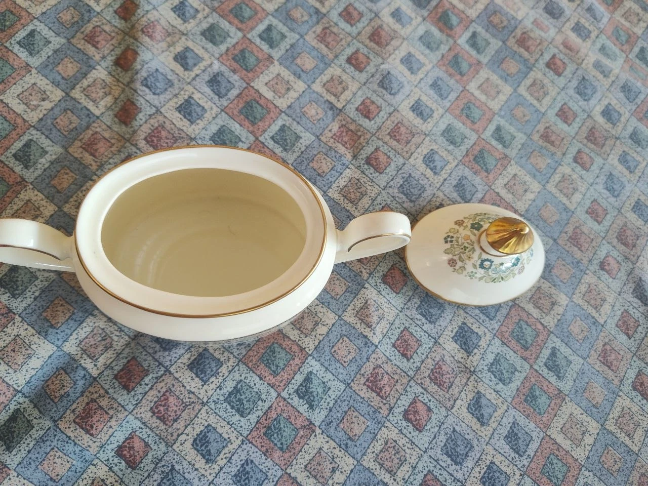 Vintage Minton Henley Fine Bone China Lidded Sugar Bowl - photo 4