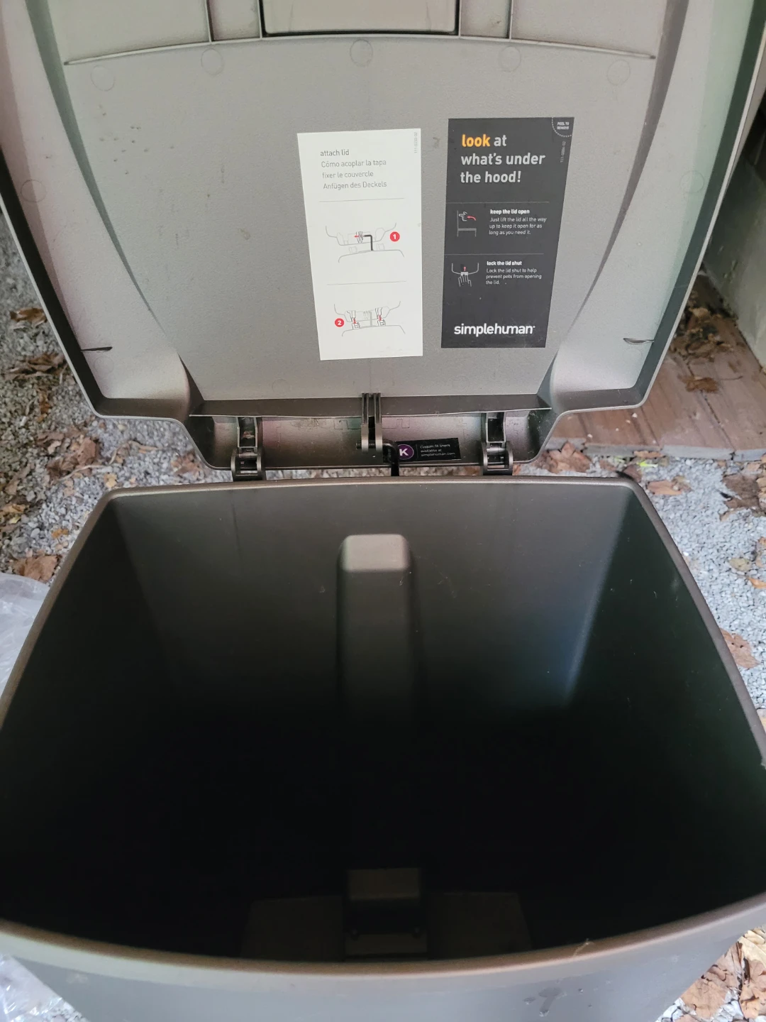 Simplehuman Pedal Trash Can - photo 2