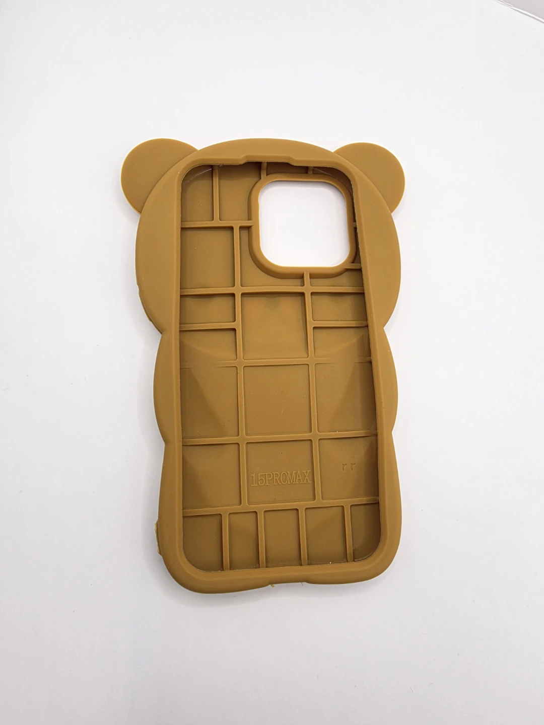 IPhone 15Pro Max/16 Bear Brown 3D Cartoon Shockproof Silicone - photo 3