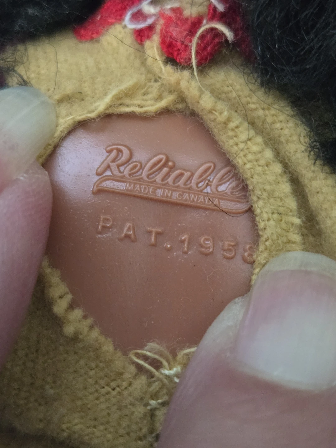 Vintage * Indigenous Native Doll * Reliable Pat. 1958 - photo 5