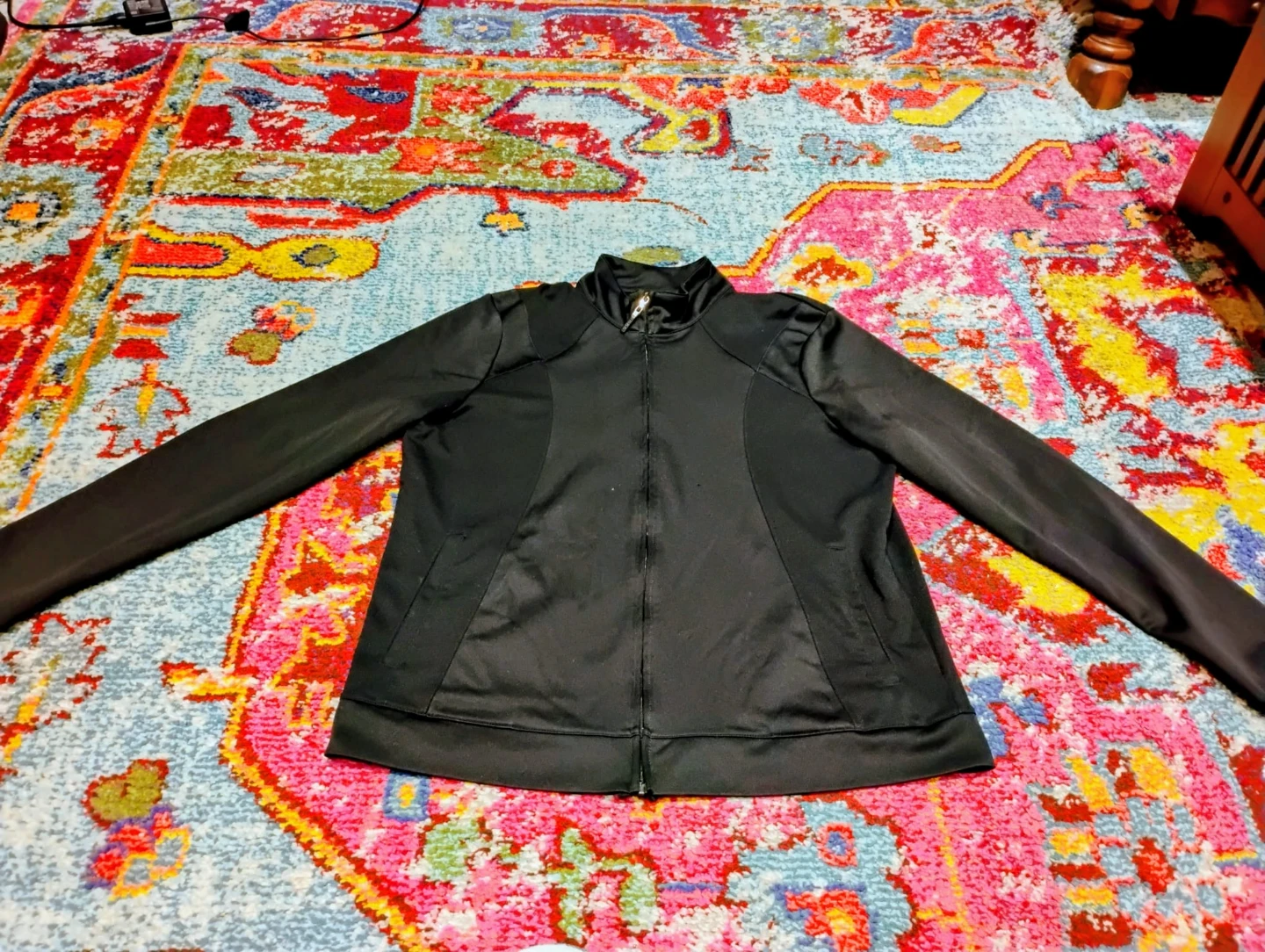 Black Full Zip Jacket