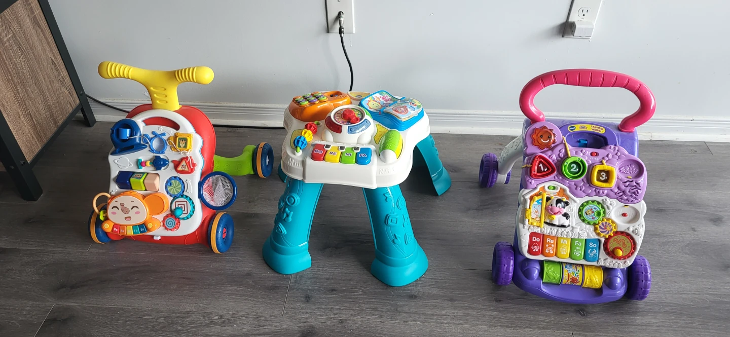 VTech Learning Walker and Activity Table Bundle