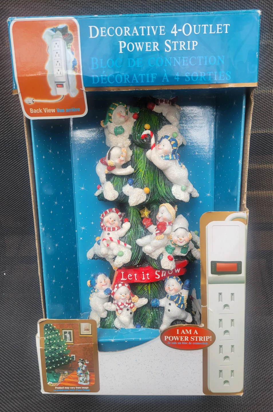 Decorative 4 Outlet Power Strip