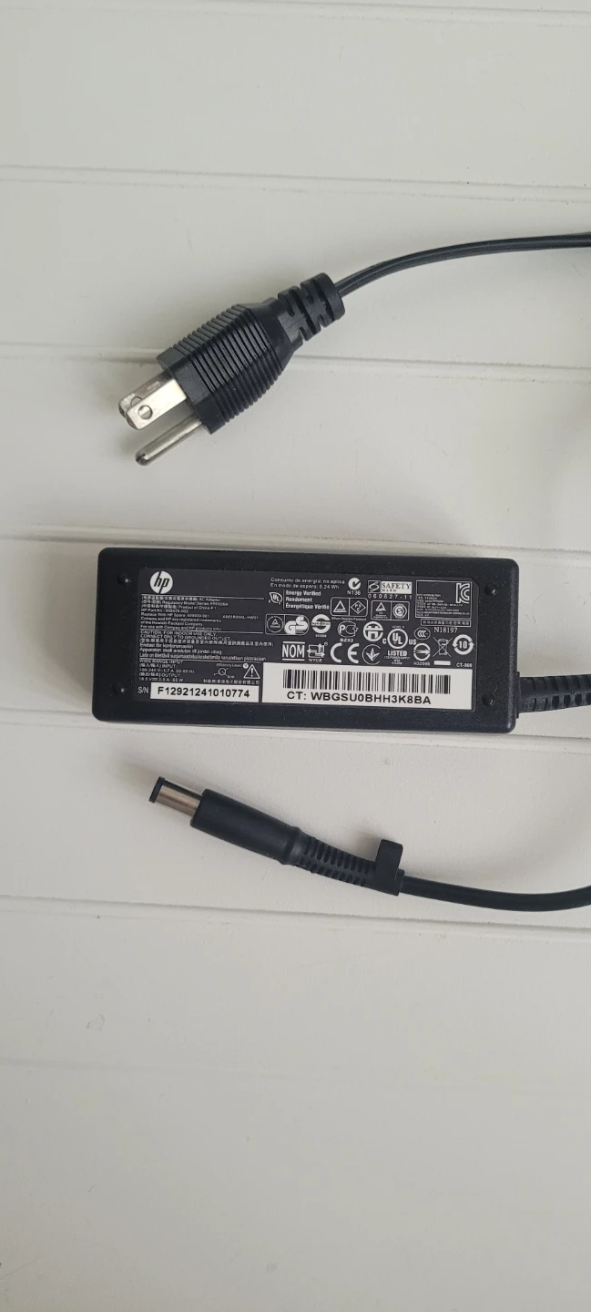 HP notebook charger - photo 3