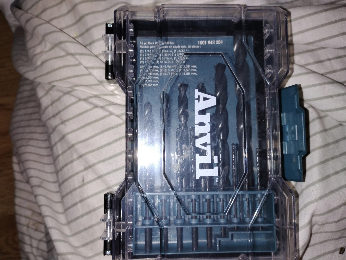 Anvil 15 pc Black Oxide Drill Bit Set - photo 2