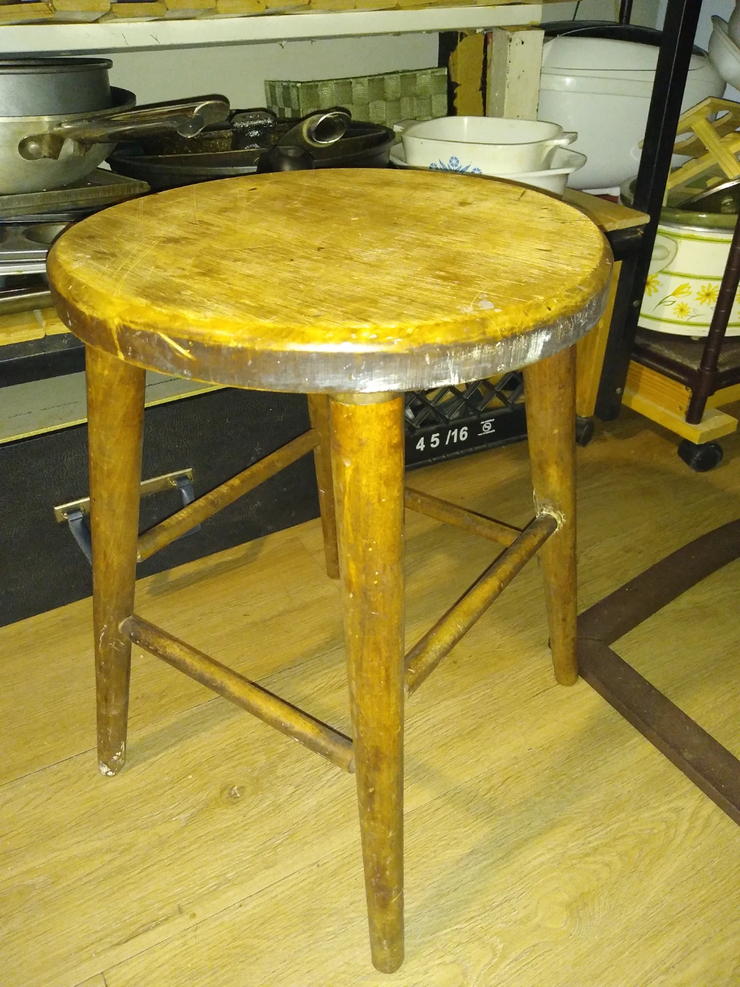 Antique small stool