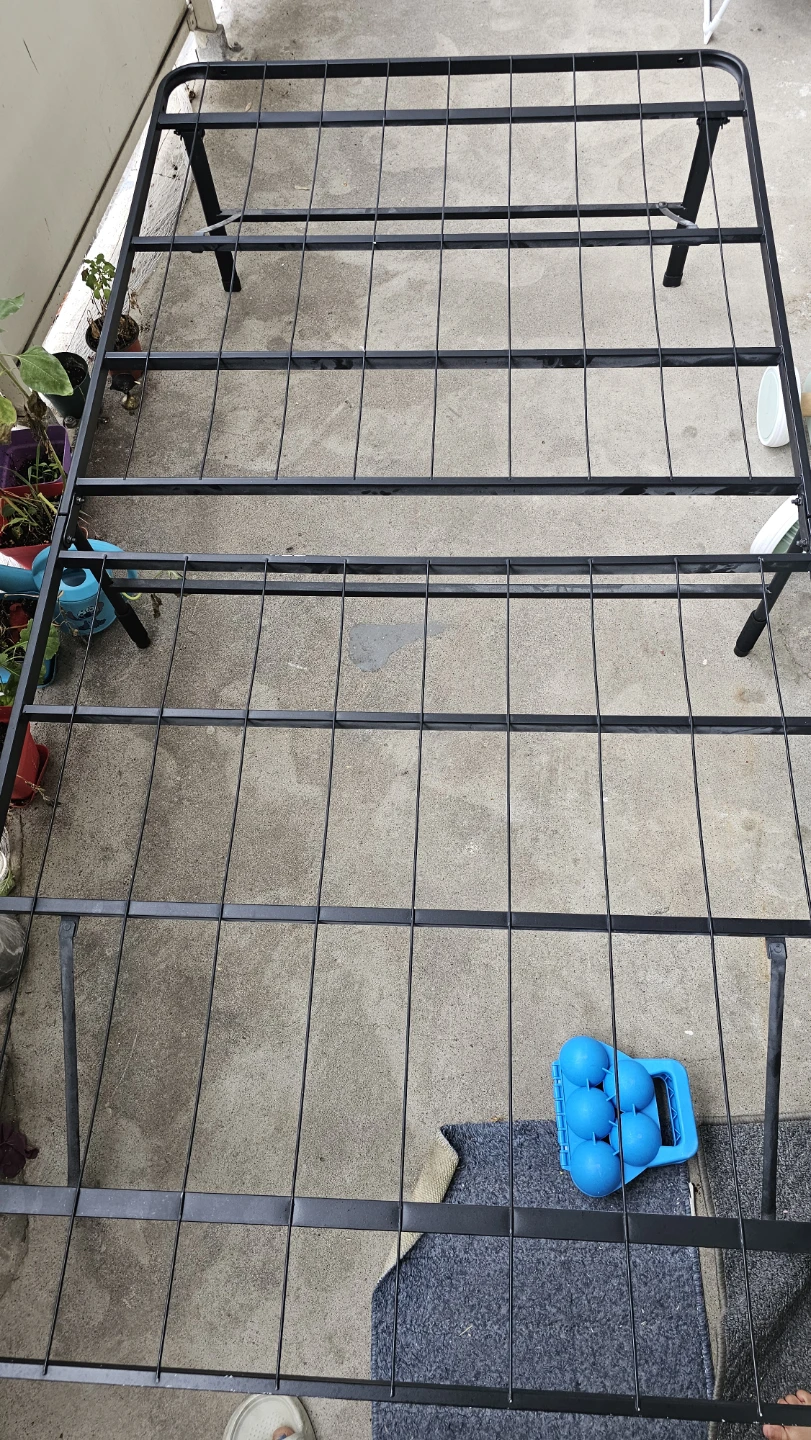 Black Metal Bed Frame