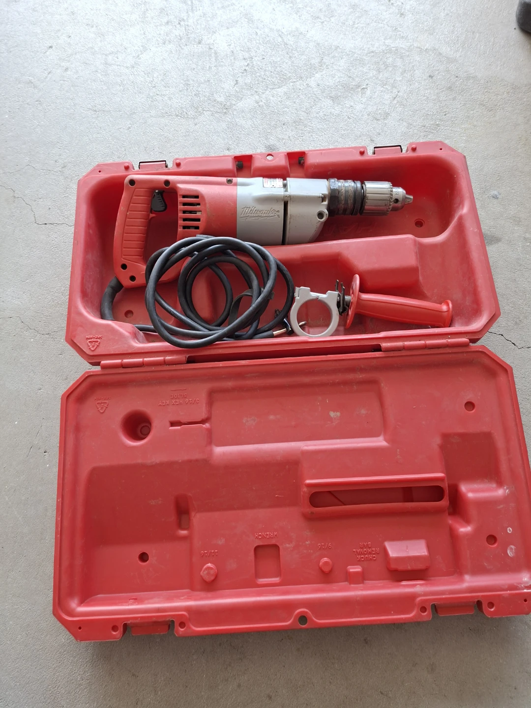 Milwaukee Corded Hammer Drill with Case