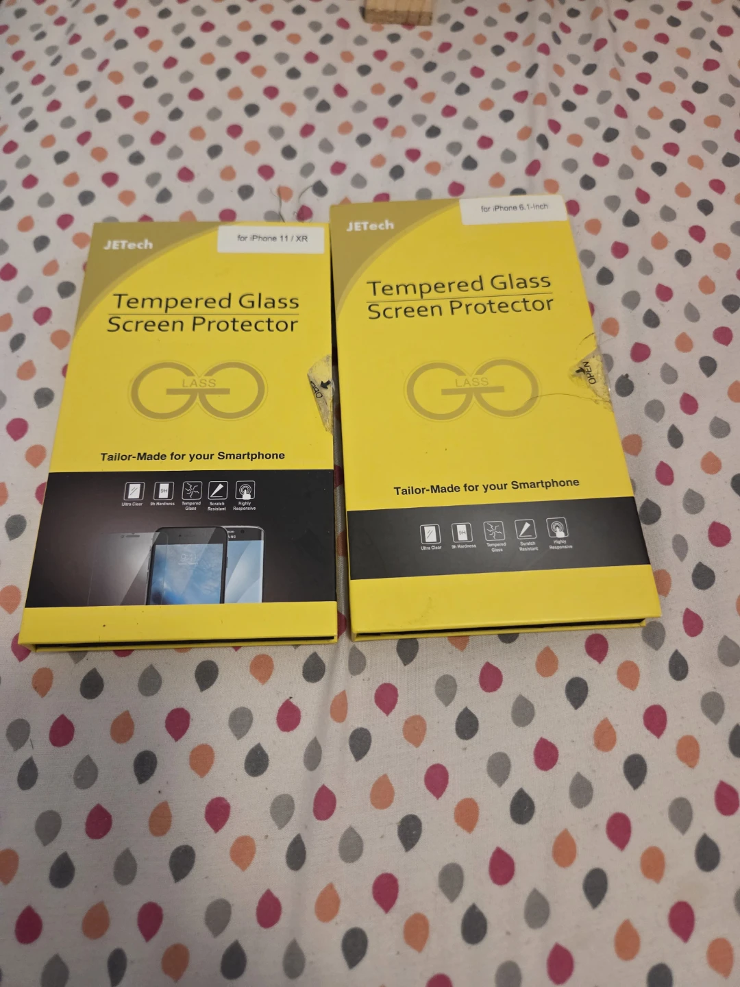 JEtech Tempered Glass Screen Protector for iPhone 11 / XR - photo 4