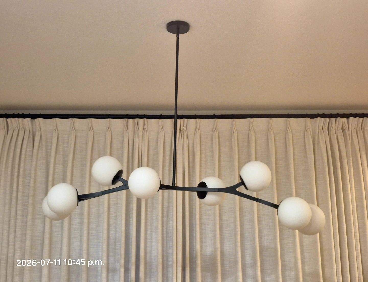 Modern Black Sputnik Chandelier - photo 5