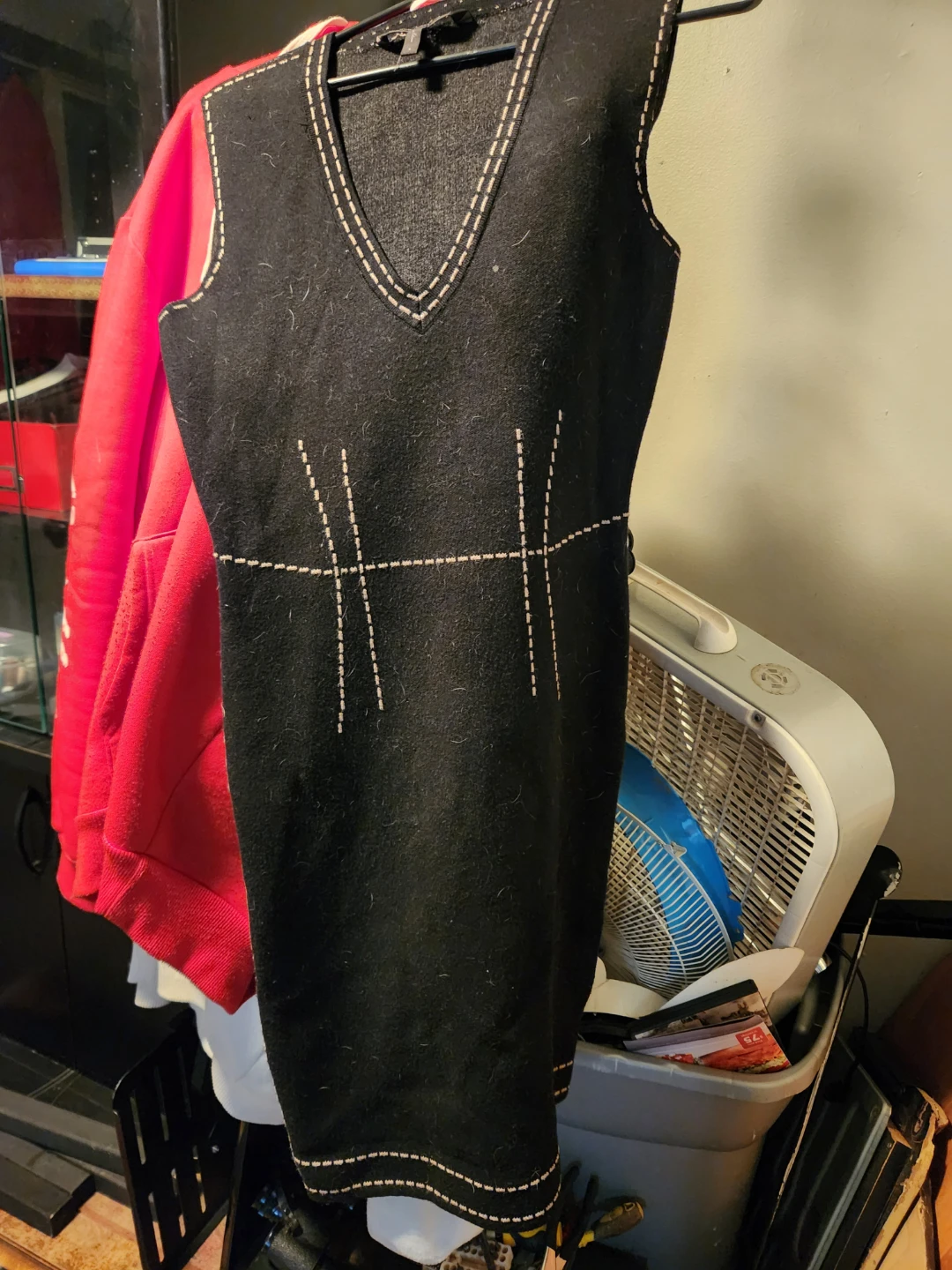 BCBGMAXAZRIA Black Sleeveless Sheath Dress Size S
