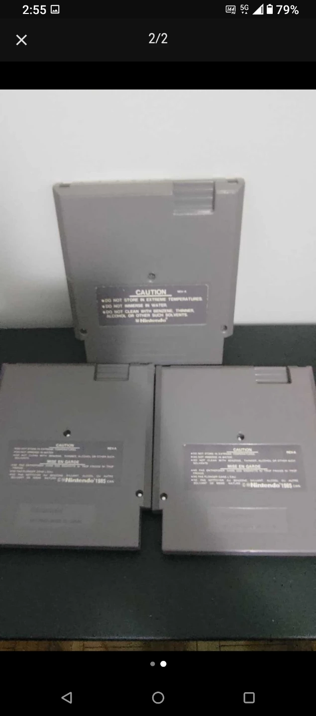Nintendo NES Super Mario Bros  game bundle - photo 2