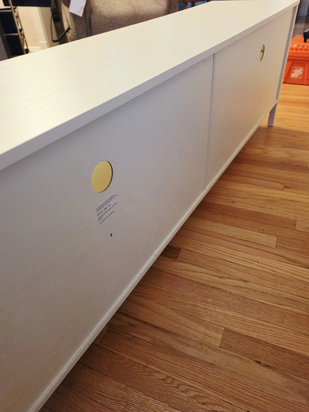 Farmhouse  TV Stand with Drawers and Shelves - photo 5