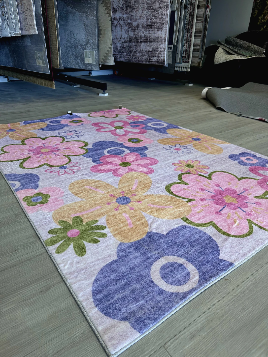 Kids' Animal and Floral Area Rugs 5 × 7 - photo 2