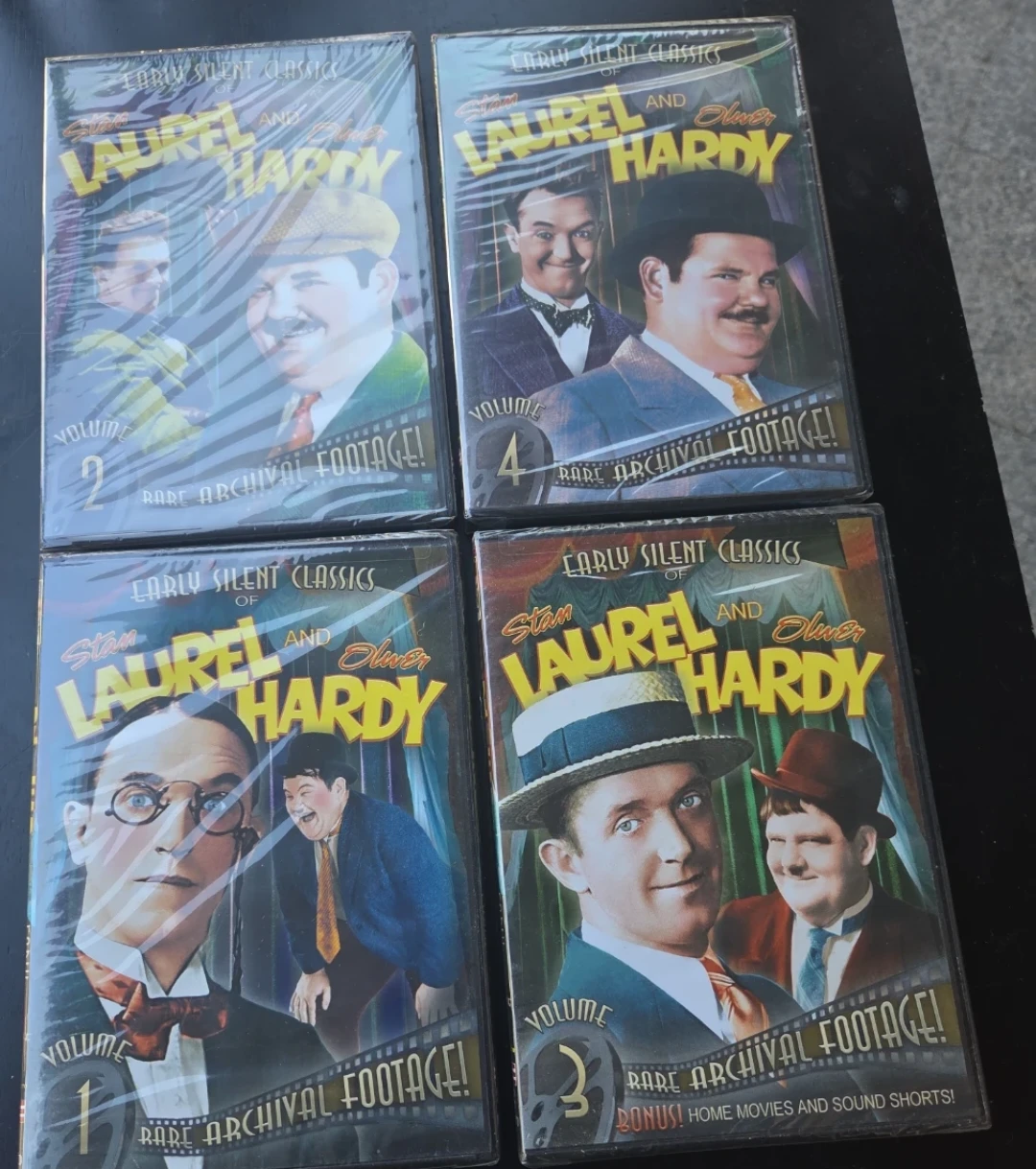 Laurel and Hardy Early Silent Classics DVD (Volumes 1, 2, 3, 4) - photo 2