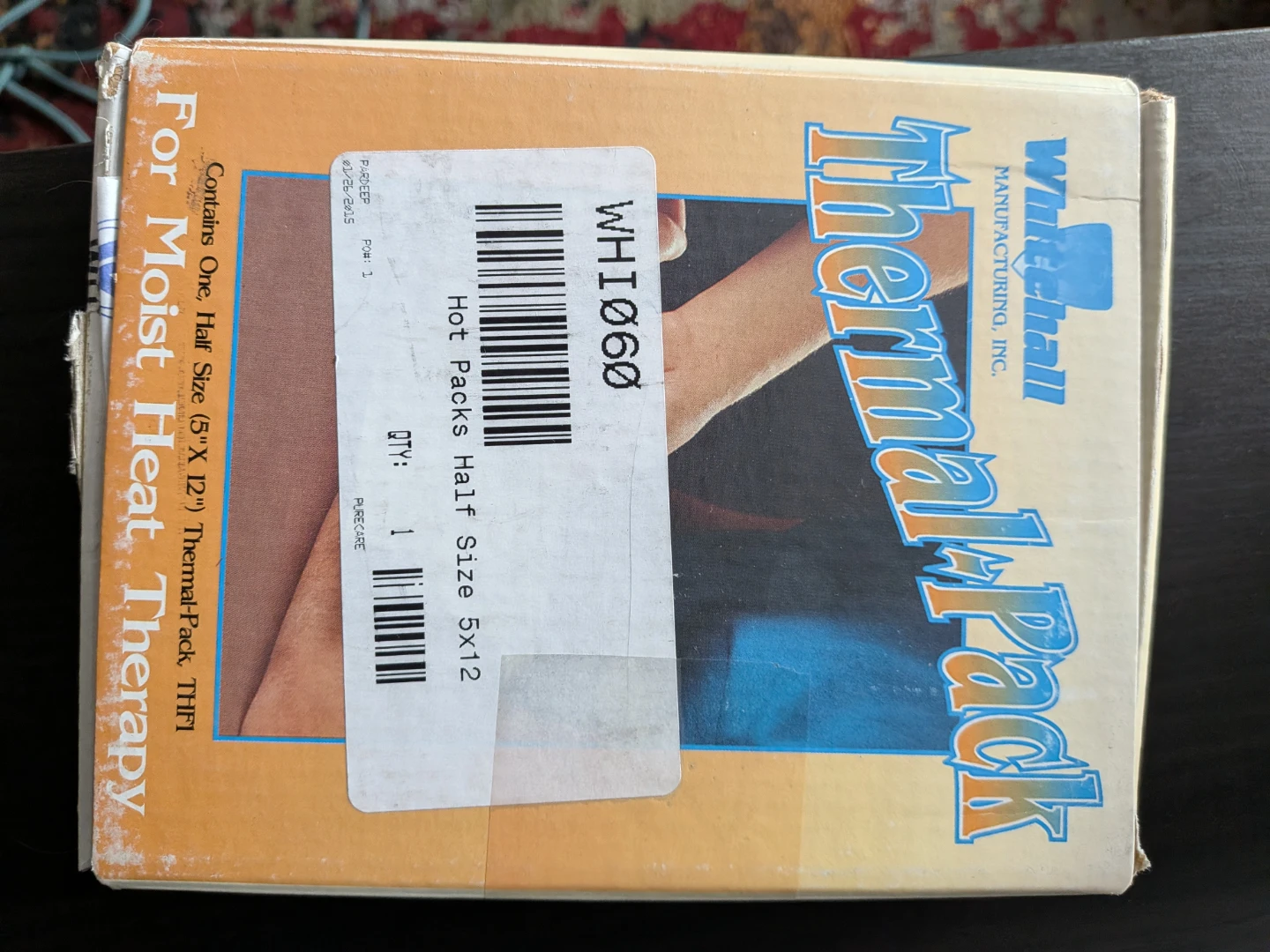 Whitehall Thermal Pack Hot Pack - Half Size 5"x12"