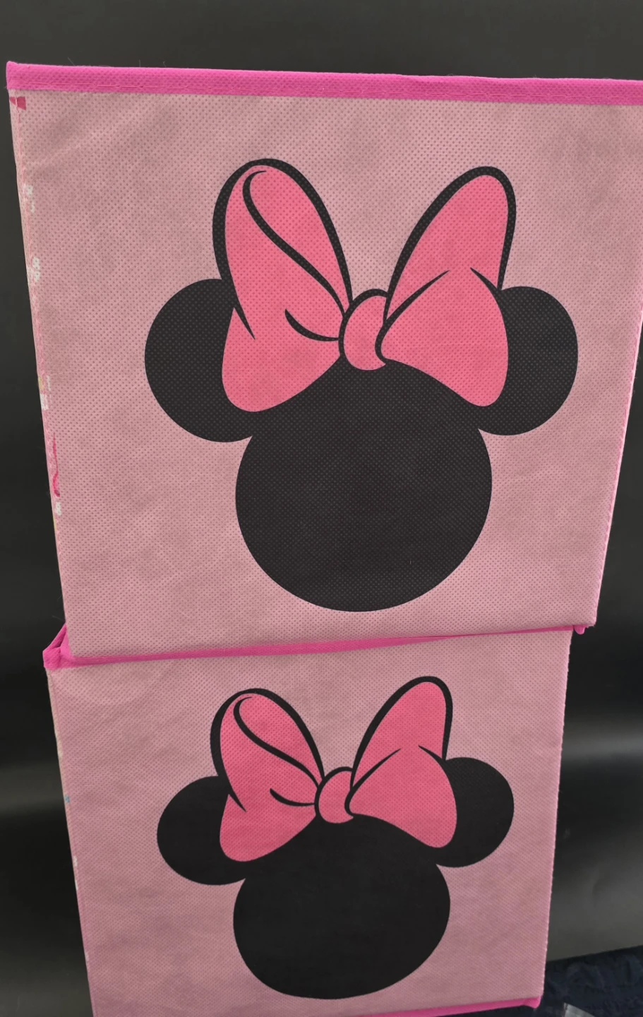 Disney Minnie Mouse Pink Storage Bins (Set of 2)