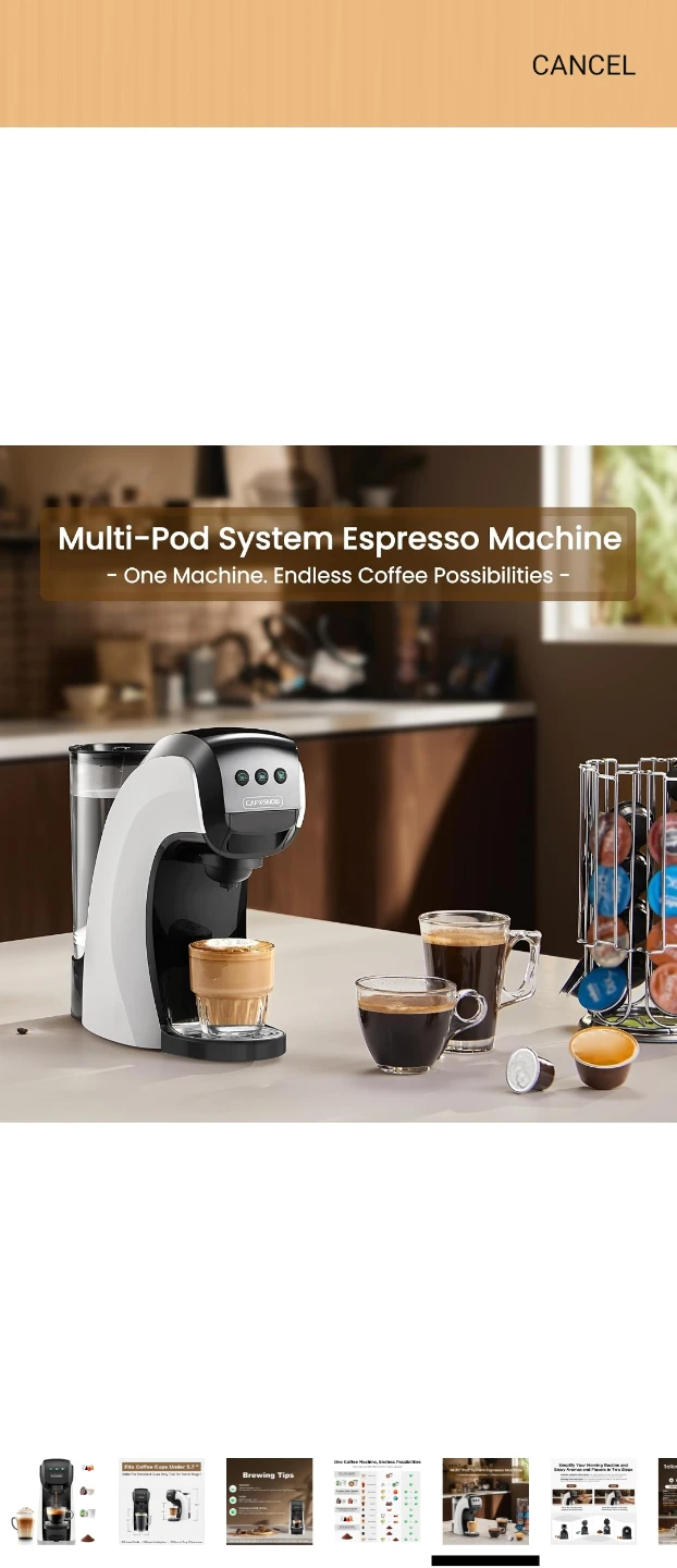 CAPXSNOB Multi-Pod System Espresso Machine - photo 5