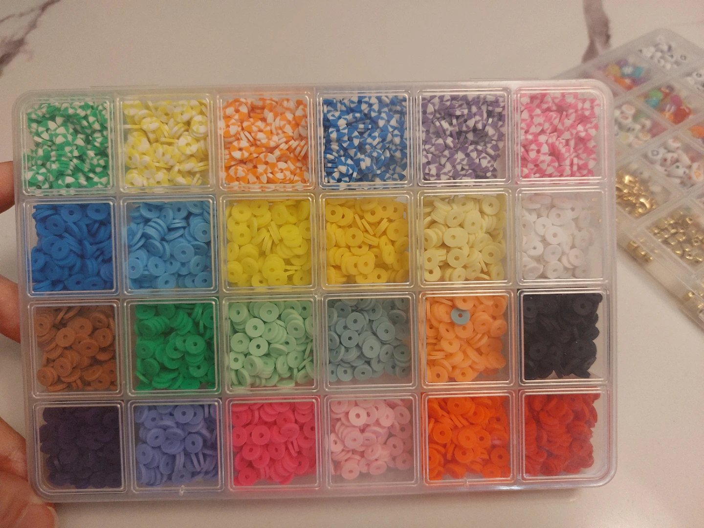 Bead Crafting Kit - Assorted Beads, Charms & Clasps - photo 3