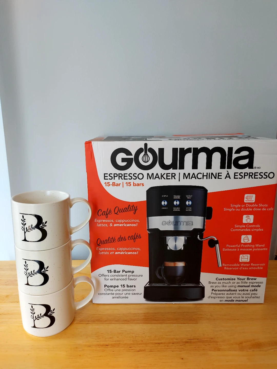 New Gourmia Espresso, Americano, Latte, and Cappacino maker - photo 3