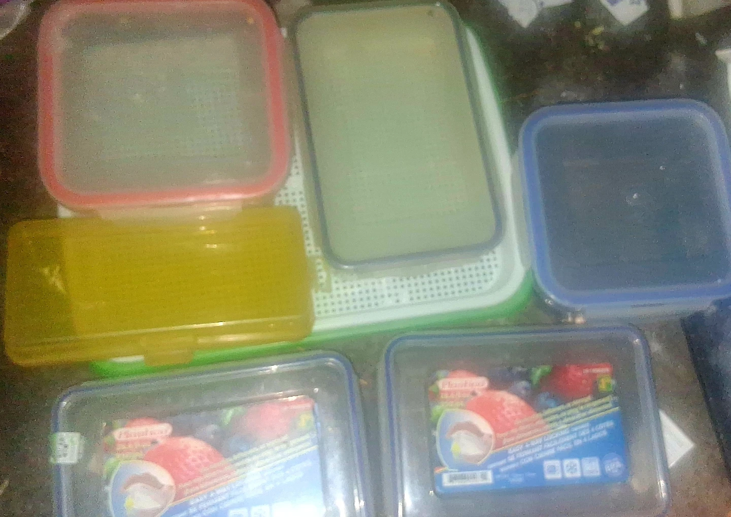 Assorted Food Storage Containers Glass/Plastic - photo 2