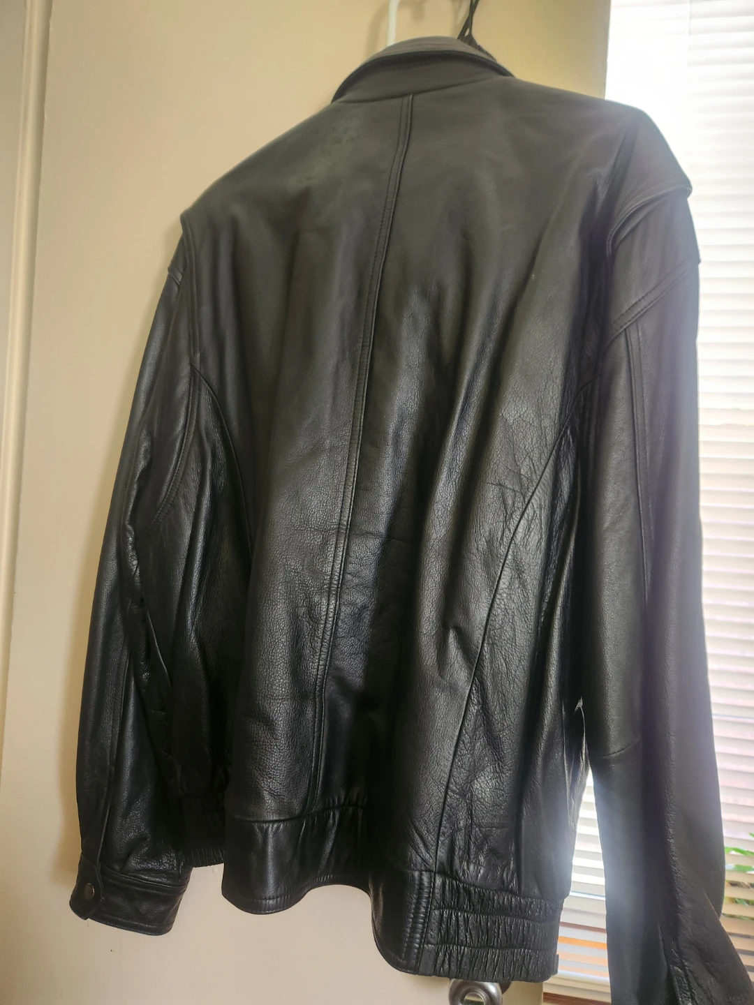 London Fog Black Leather Jacket - photo 3