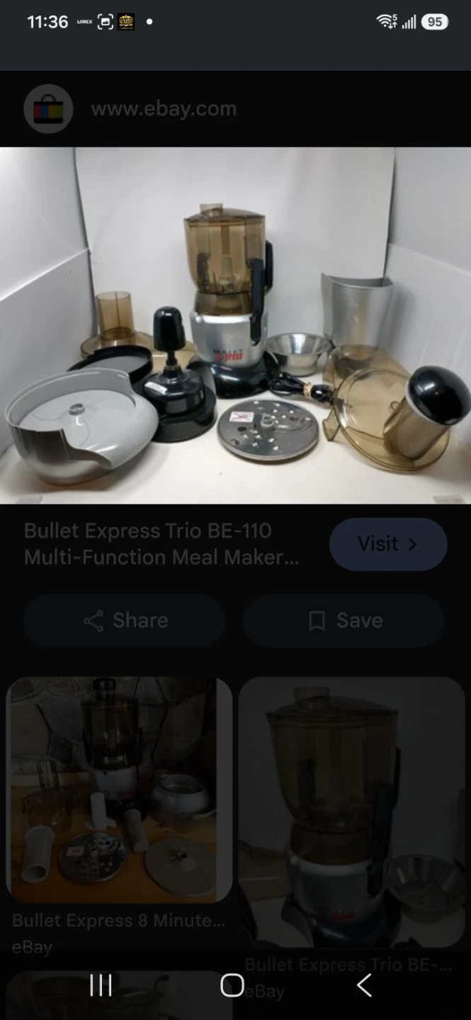 Bullet Express Trio BE-110 Multi-Function Meal Maker - photo 4