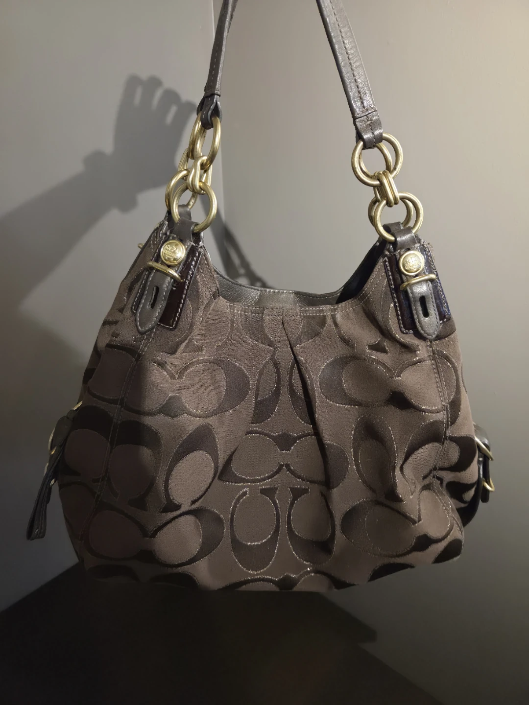 Coach Y2K Vintage Signature Madison Maggie Shoulder Bag