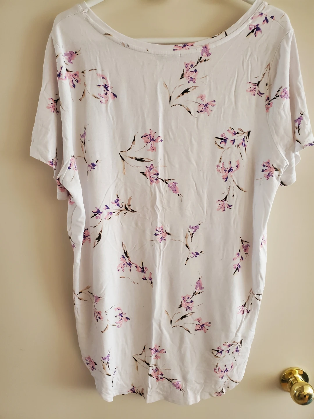 Dex Floral Short Sleeve Top Size 1X - photo 2